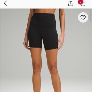 Lulu lemon align high rise short 6”